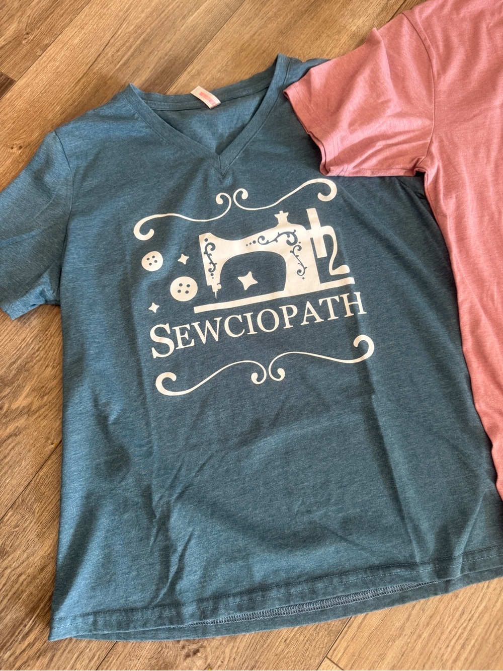 Birthflowers "Sewciopath" Novelty Graphic T-Shirt Bundle - Set of 2 for sewers! - Picture 5 of 11